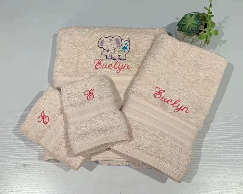 Embroidered Towel Sets