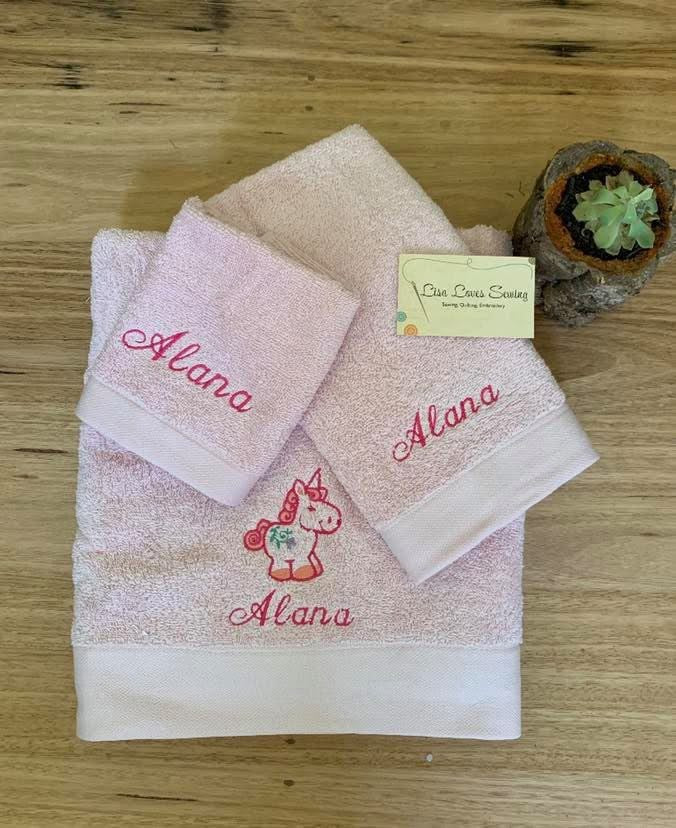 Embroidered Towel Sets